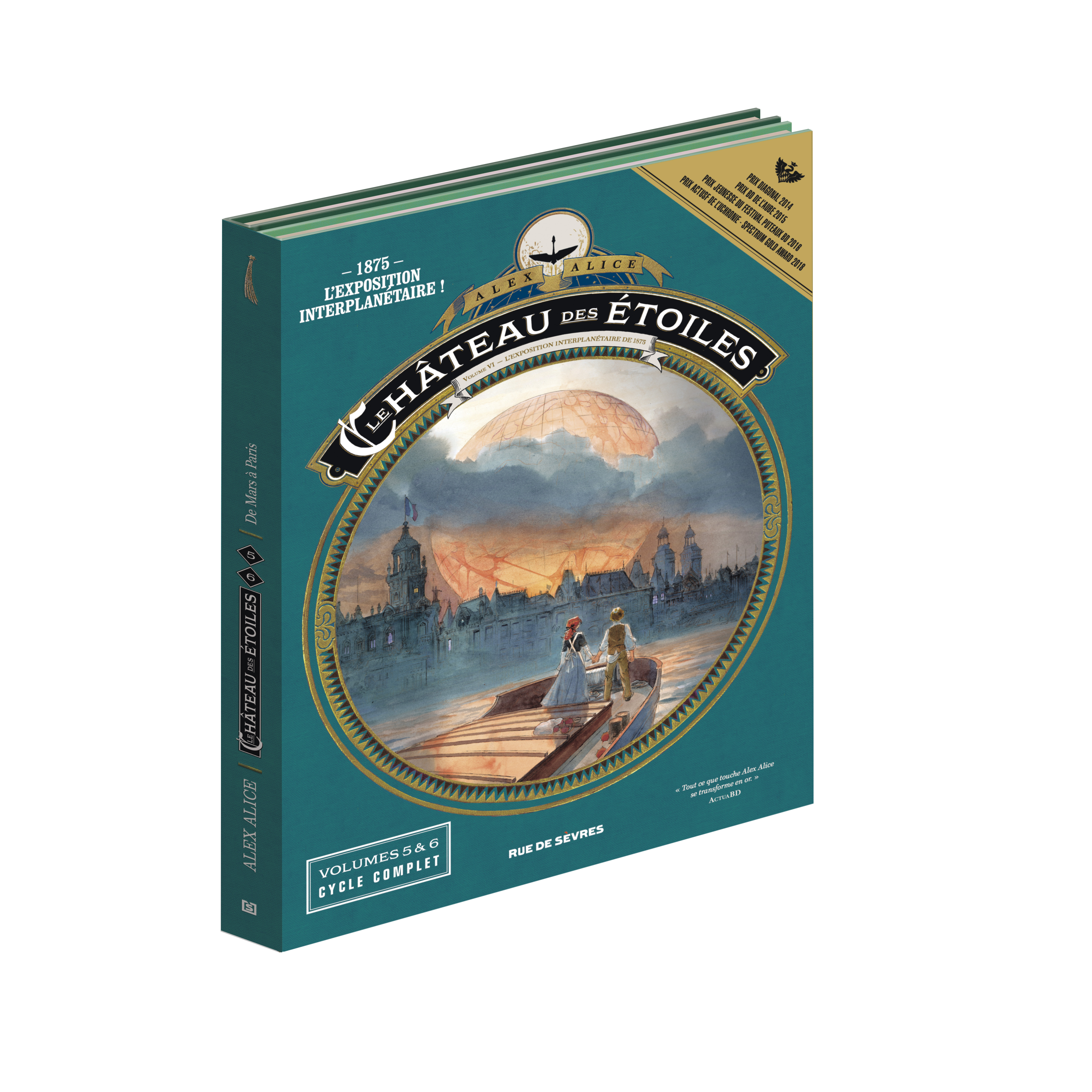 CHATEAU DES ETOILES - ETUI TOME 5 + TOME 6