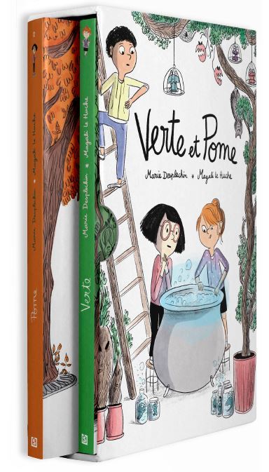 VERTE ET POME - ETUI (STICKERS INCLUS)
