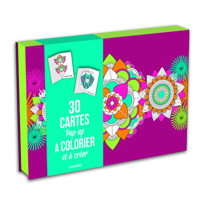 30 CARTES POP-UPS A COLORIER ET A CREER