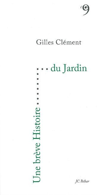 BREVE HISTOIRE DU JARDIN