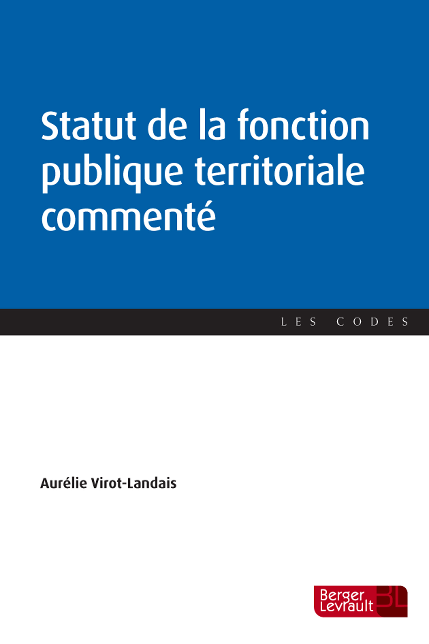 STATUT DE LA FONCTION PUBLIQUE TERRITORIALE COMMENTE