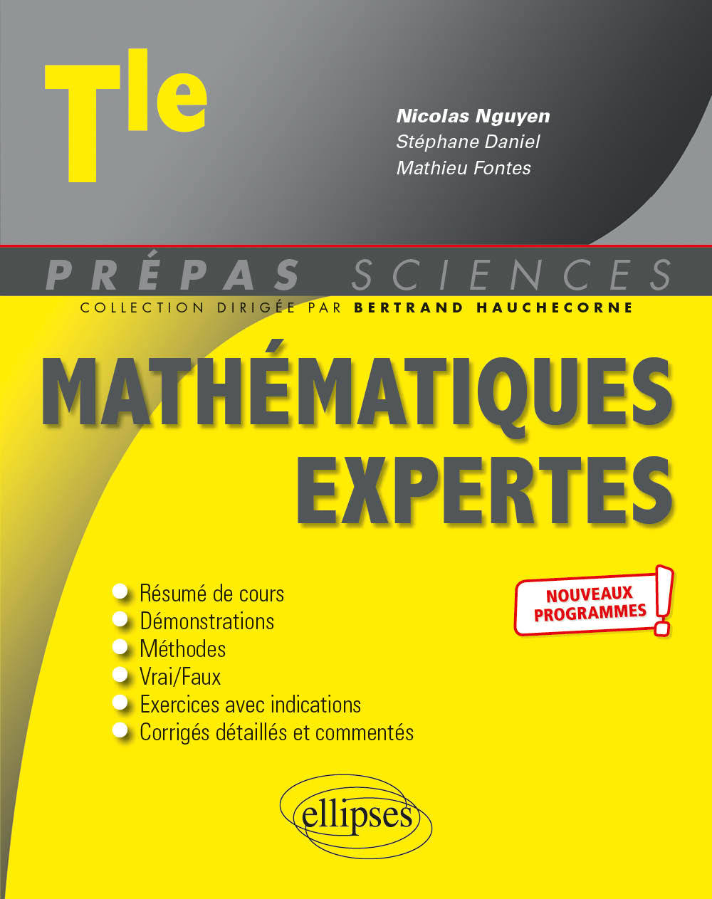 MATHEMATIQUES EXPERTES - TERMINALE - NOUVEAUX PROGRAMMES