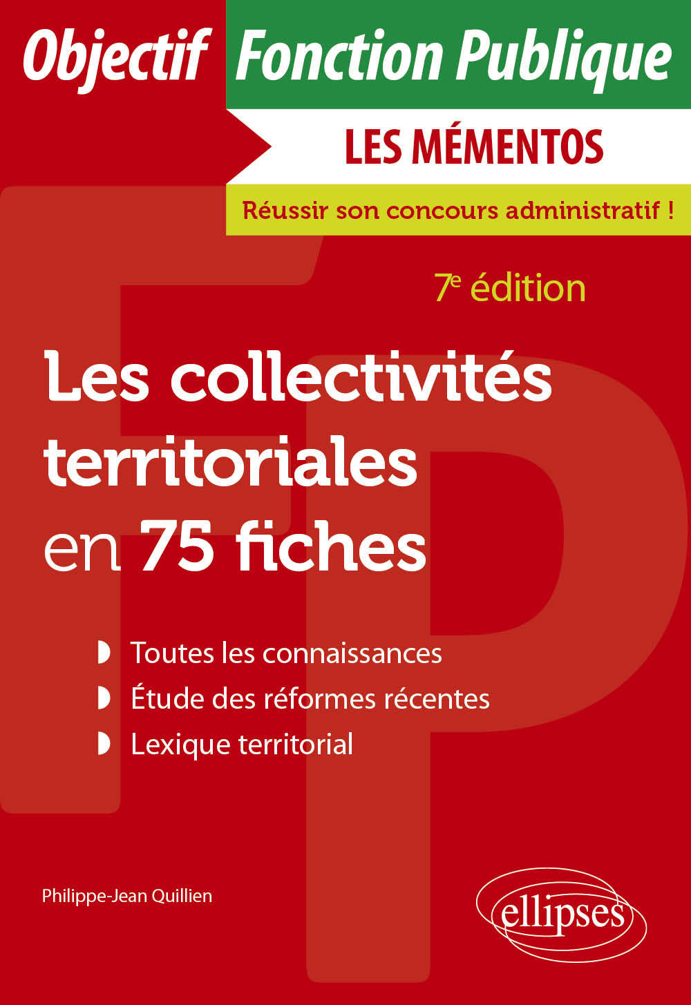 COLLECTIVITES TERRITORIALES EN 75 FICHES