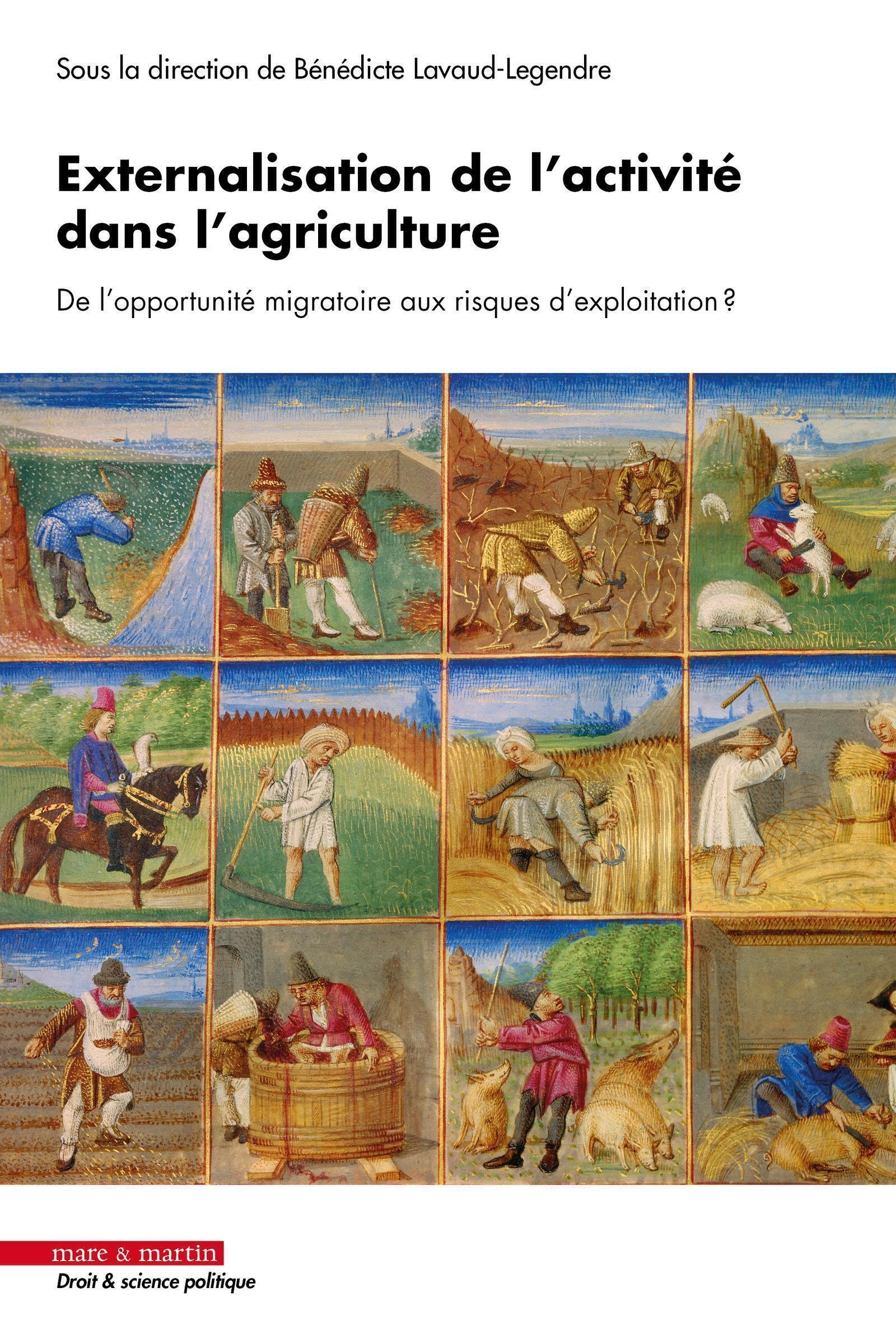 EXTERNALISATION DE L´ACTIVITE DANS L´AGRICULTURE - DE L´OPPORTUNITE MIGRATOIRE AUX RISQUES D´EXPLOIT