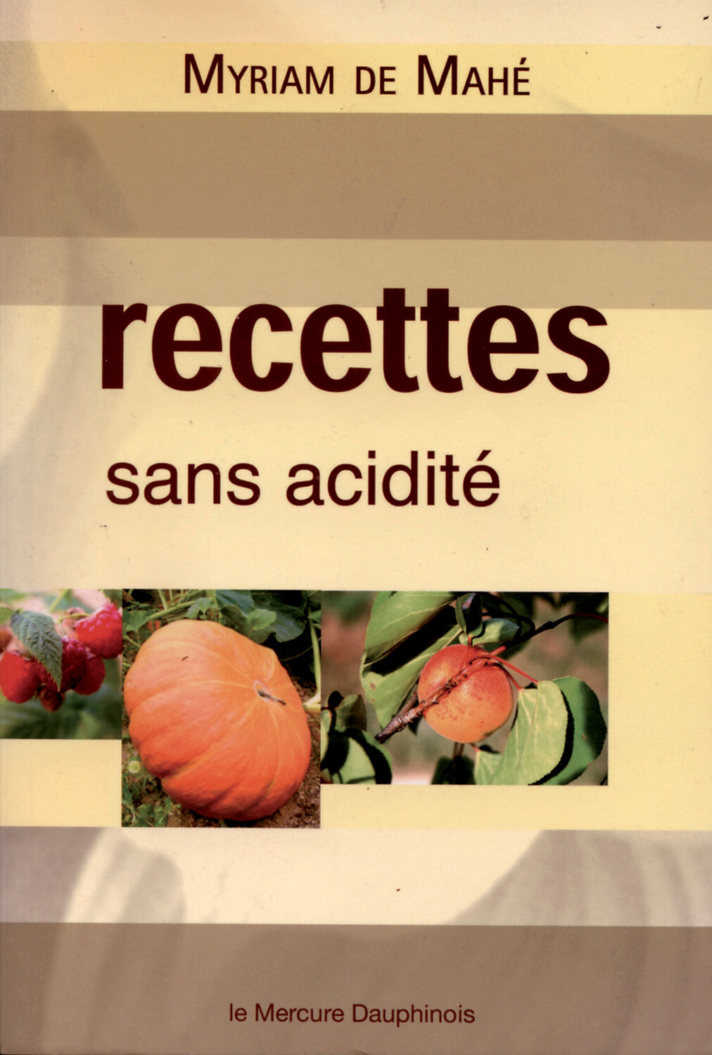 RECETTES SANS ACIDITE