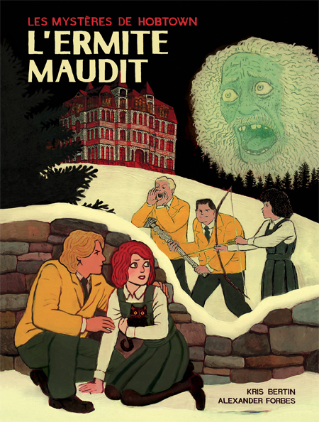 L´ERMITE MAUDIT - LES MYSTERES DE HOBTOWN TOME 2 - ILLUSTRATIONS, NOIR ET B