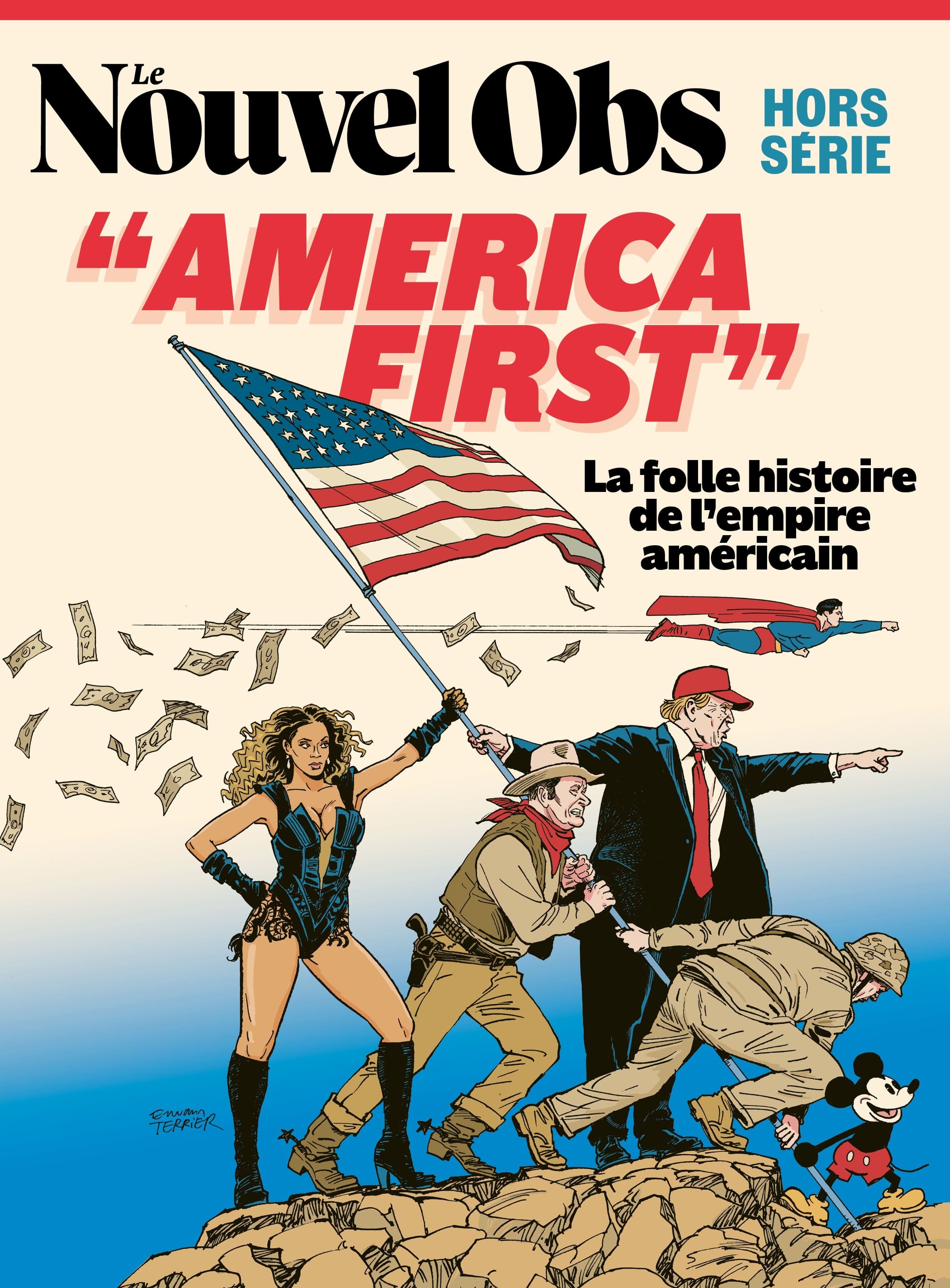 NOUVEL OBS HS N 120 : AMERICA FIRST - JUILLET 2025 - LA FOLLE HISTOIRE DE L´EMPIRE AMERICAIN