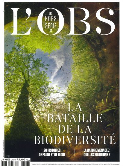 L´OBS HS N 108 : BATAILLE DE LA BIODIVERSITE - JUILLET 2021