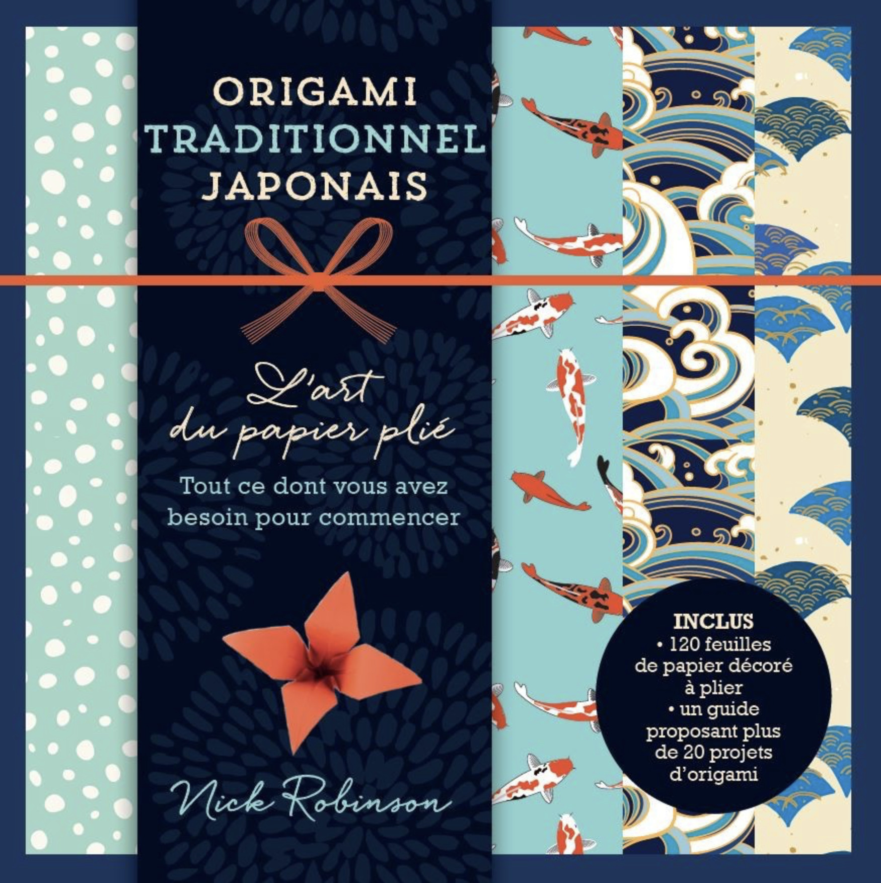 ORIGAMI TRADITIONNEL JAPONAIS ,ART DU PAPIER PLIE