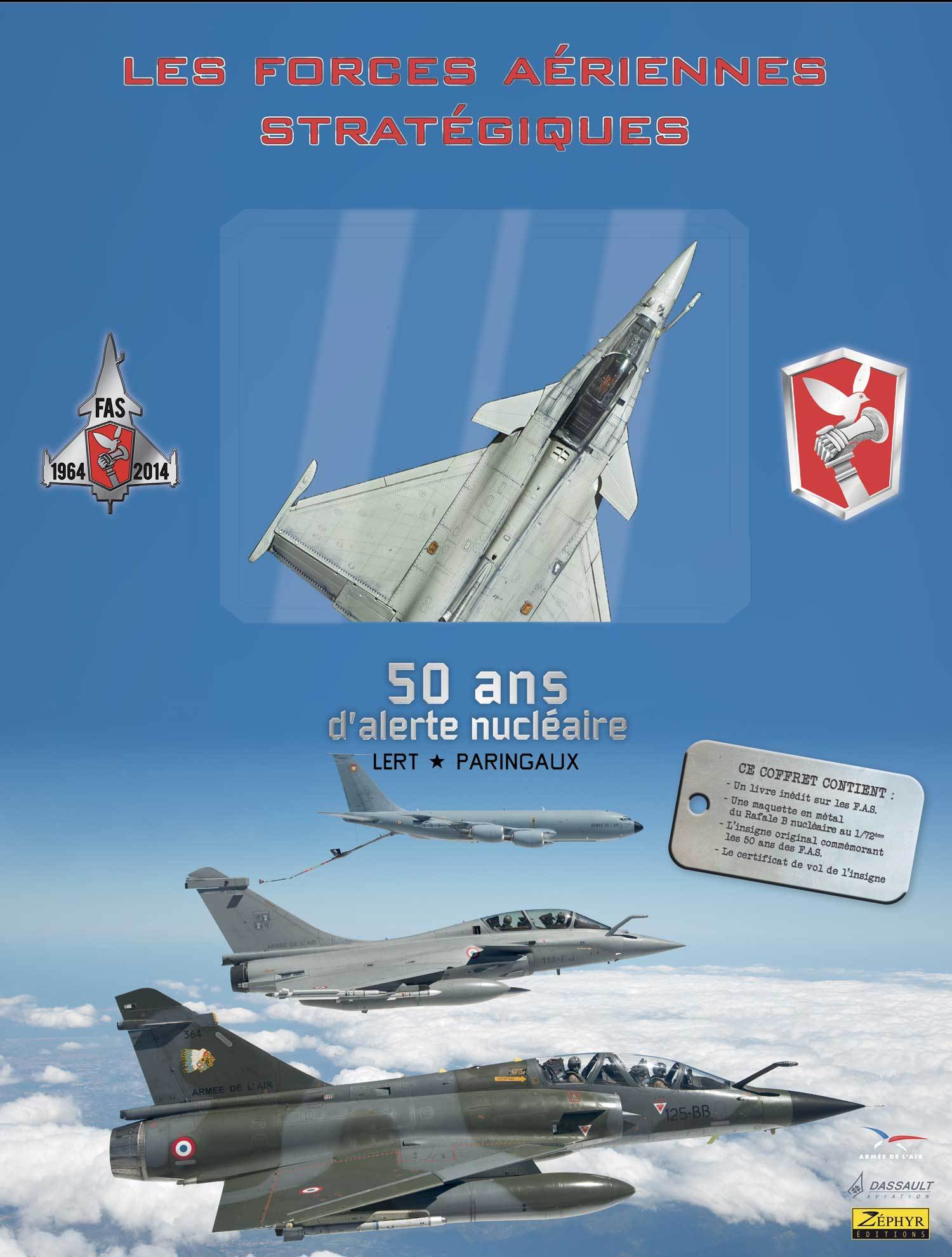 COFFRET FORCES AERIENNES STRATEGIQUES T3 + INSIGNE + MAQUETTE