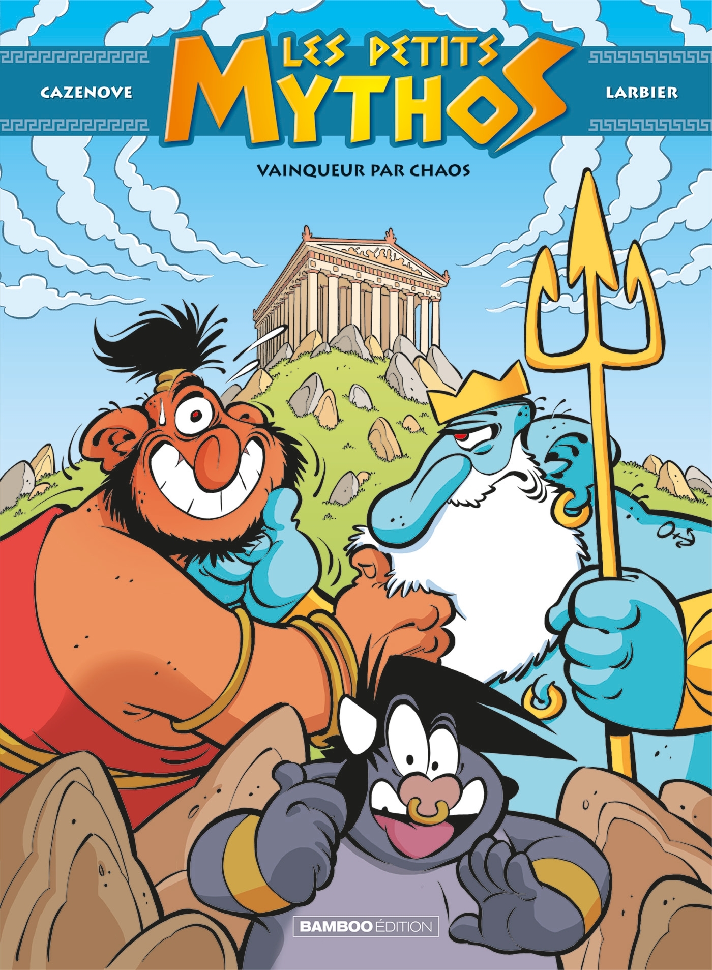 PETITS MYTHOS - TOME 10 - VAINQUEUR PAR CHAOS - EXCLUSIVITE CRF