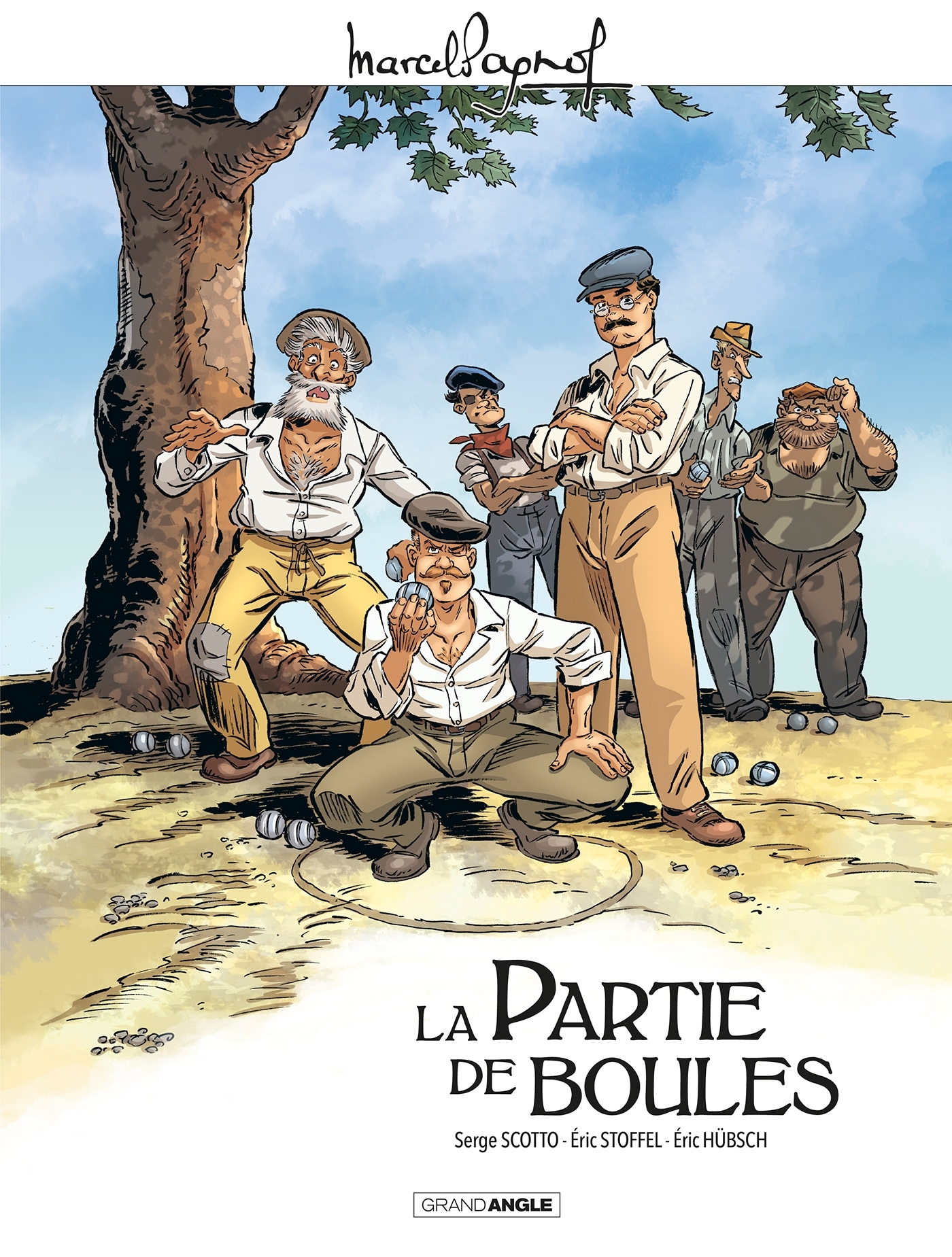 M. PAGNOL EN BD : LA PARTIE DE BOULES - HISTOIRE COMPLETE