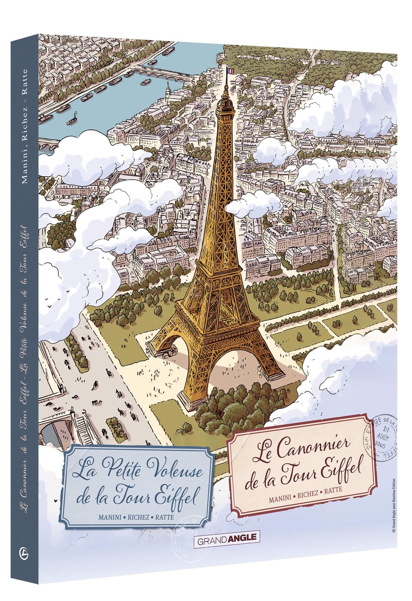CANONNIER DE LA TOUR EIFFEL / LA PETITE VOLEUSE DE LA TOUR EIFFEL - ECRIN