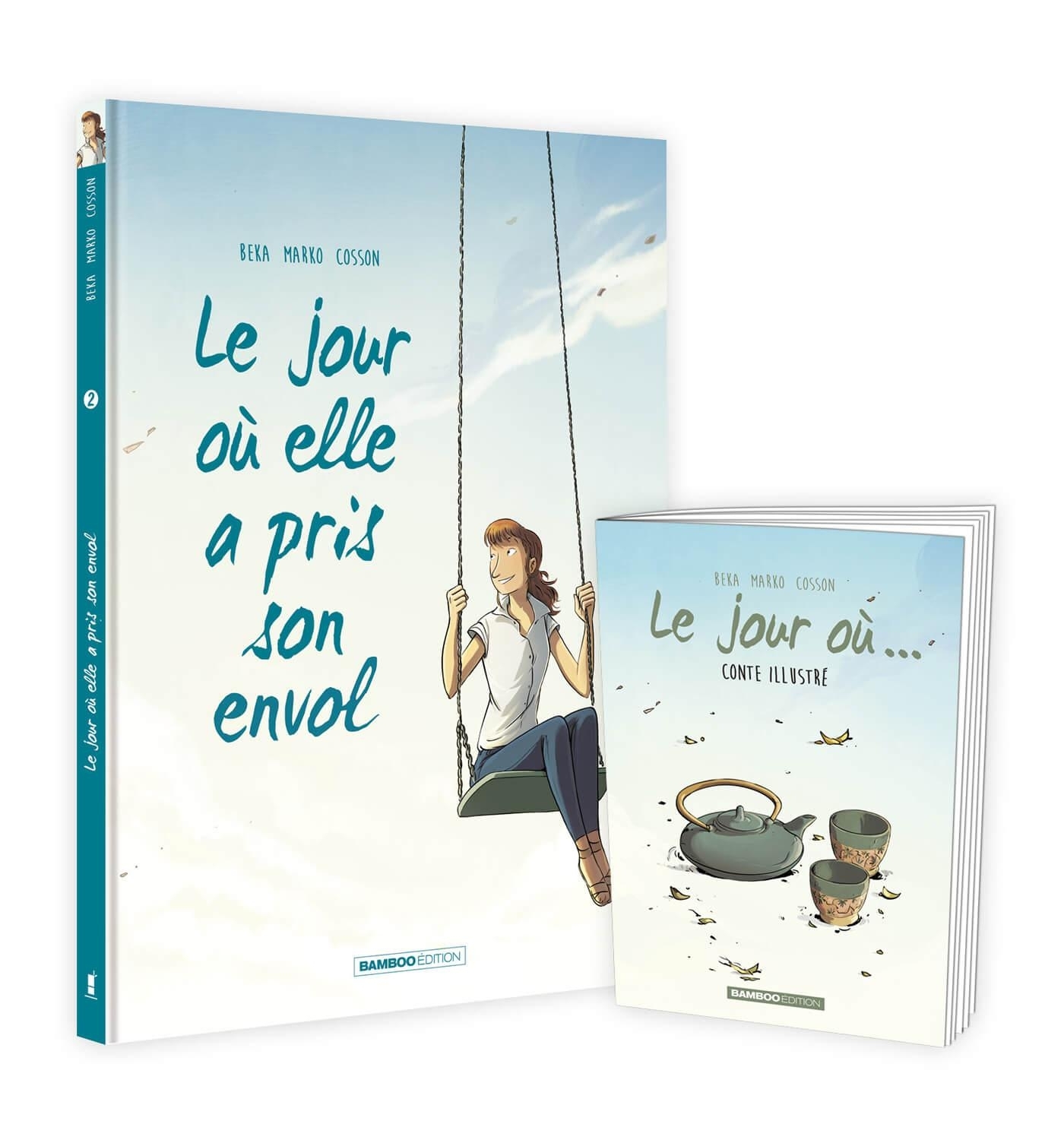 JOUR OU... - TOME 02 + LIVRET OFFERT - ELLE A PRIS SON ENVOL