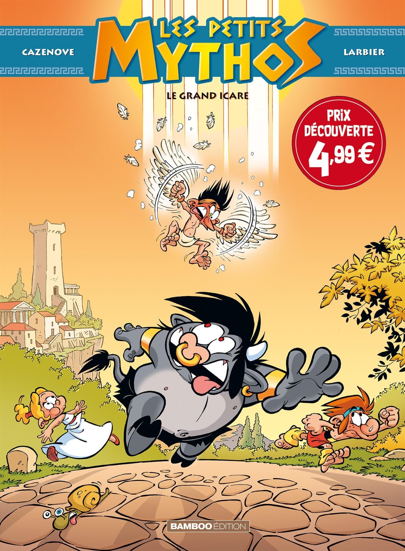 PETITS MYTHOS - TOME 02 - TOP HUMOUR 2021 - LE GRAND ICARE
