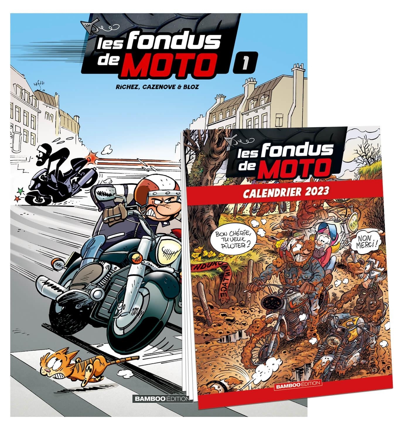 FONDUS DE MOTO - TOME 01 + CALENDRIER 2023 OFFERT