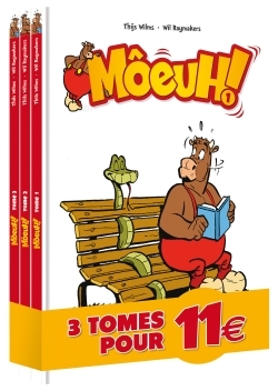 MOEUH ! - PACK TOME 1 - TOME 2 - TOME 3