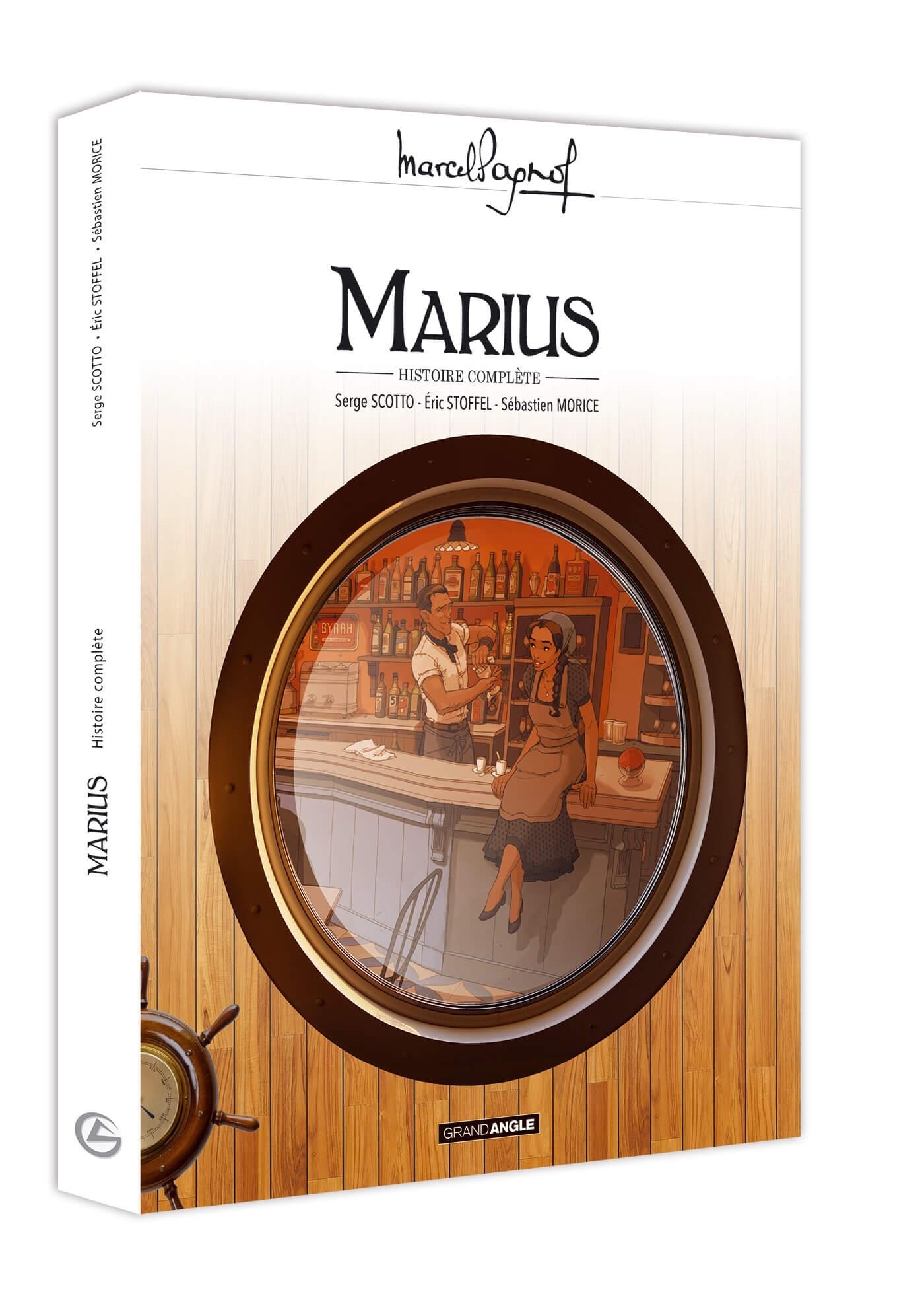 M. PAGNOL EN BD : MARIUS - ECRIN - 01 ET 02