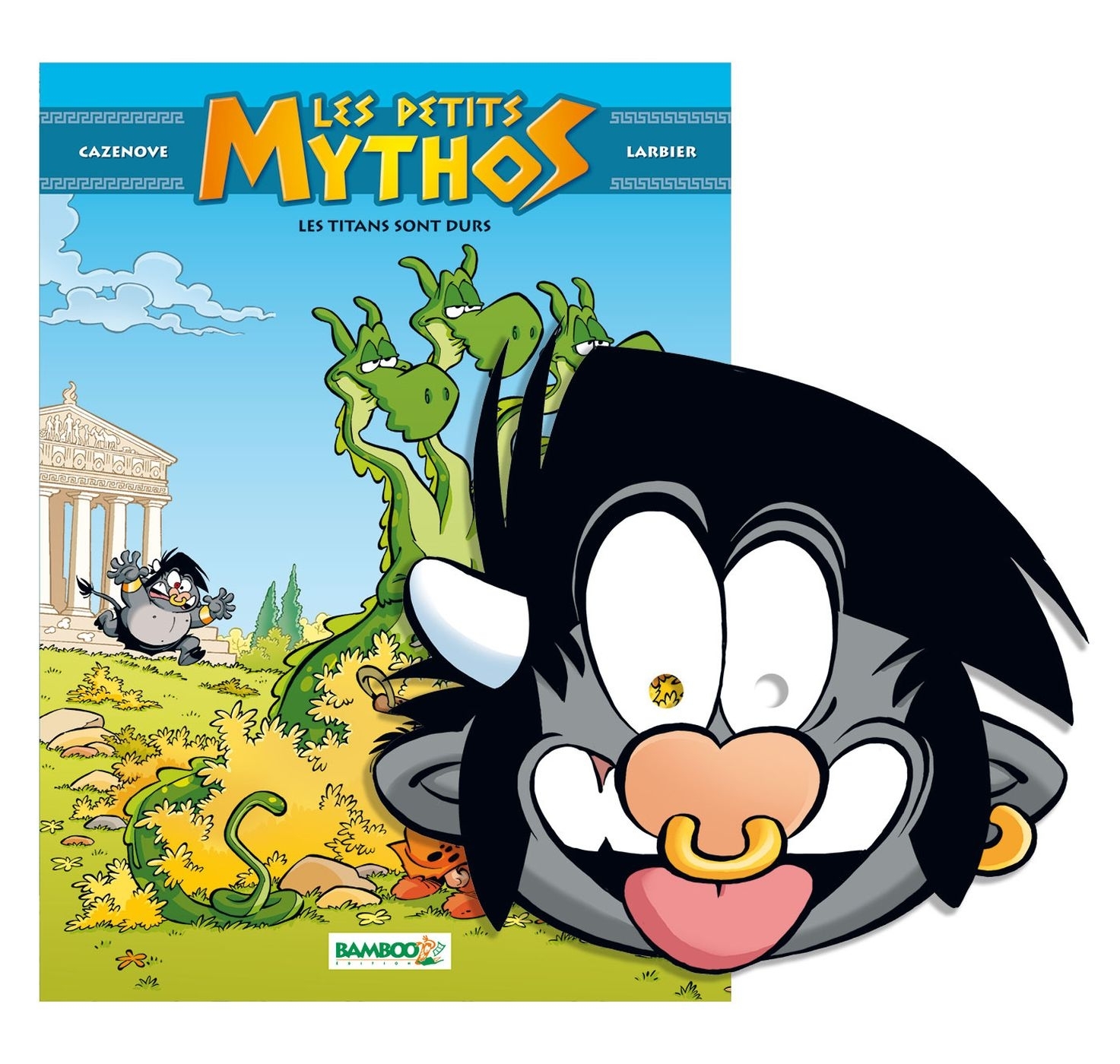 PETITS MYTHOS - TOME 03 - LES TITANS SONT DURS + MASQUE DE TOTOR OFFERT