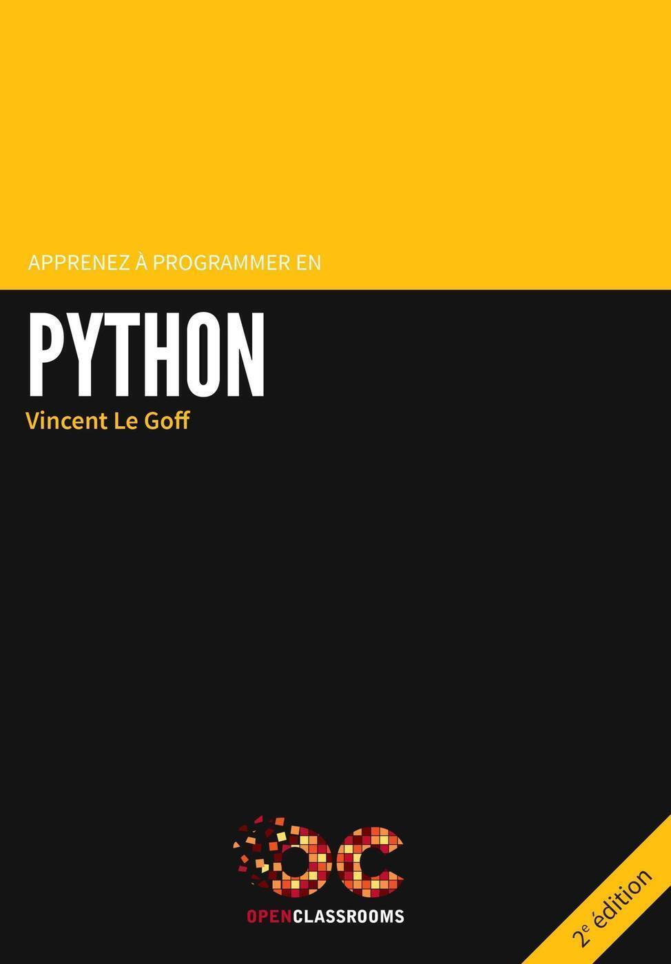 PYTHON 2E APPRENEZ A PROGRAMMER EN