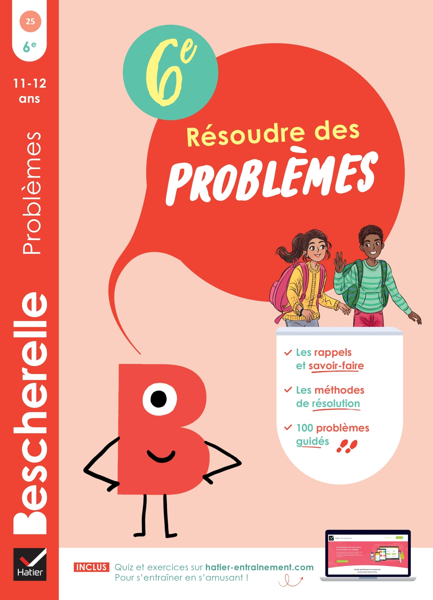 BESCHERELLE - RESOUDRE DES PROBLEMES 6E - CAHIER D´ENTRAINEMENT EN MATHS