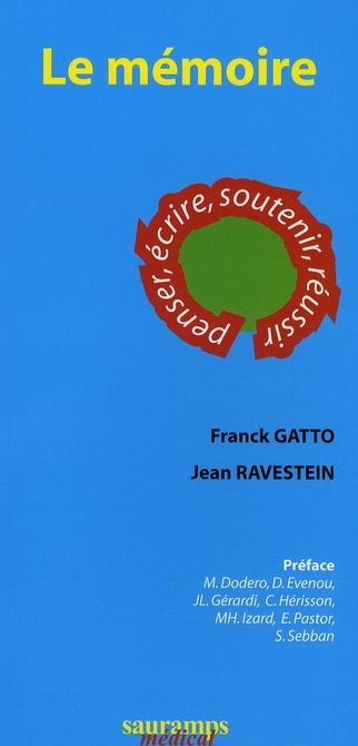 MEMOIRE. PENSER, ECRIRE, SOUTENIR, REUSSIR.