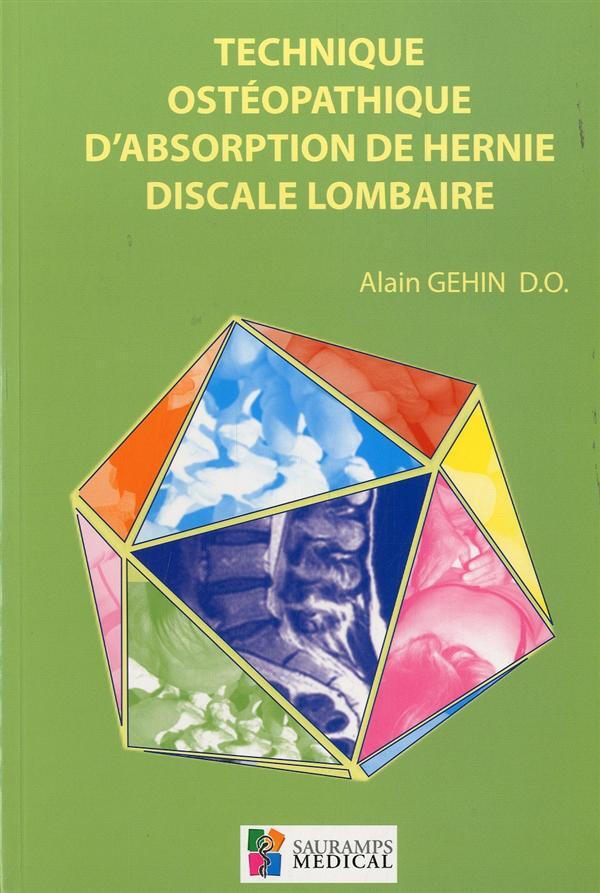 TECHNIQUES OSTEOPATHIQUES D´ABSORPTION DE HERNIE