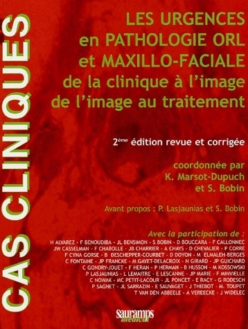 URGENCES EN PATHOLOGIE ORL ET CERVICO FACIALE 2 ED