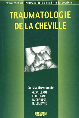 TRAUMATOLOGIE DE LA CHEVILLE
