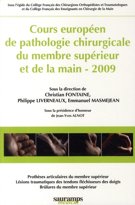 PROTHESES ARTICULAIRES DU MEMBRE SUPERIEUR LESIONS TRAUMATIQUES DES TENDONS FLECHISSEURS DES DOIGTS