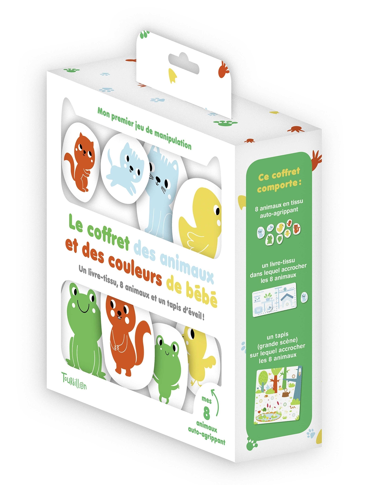 COFFRET DES ANIMAUX ET DES COULEURS DE BEBE
