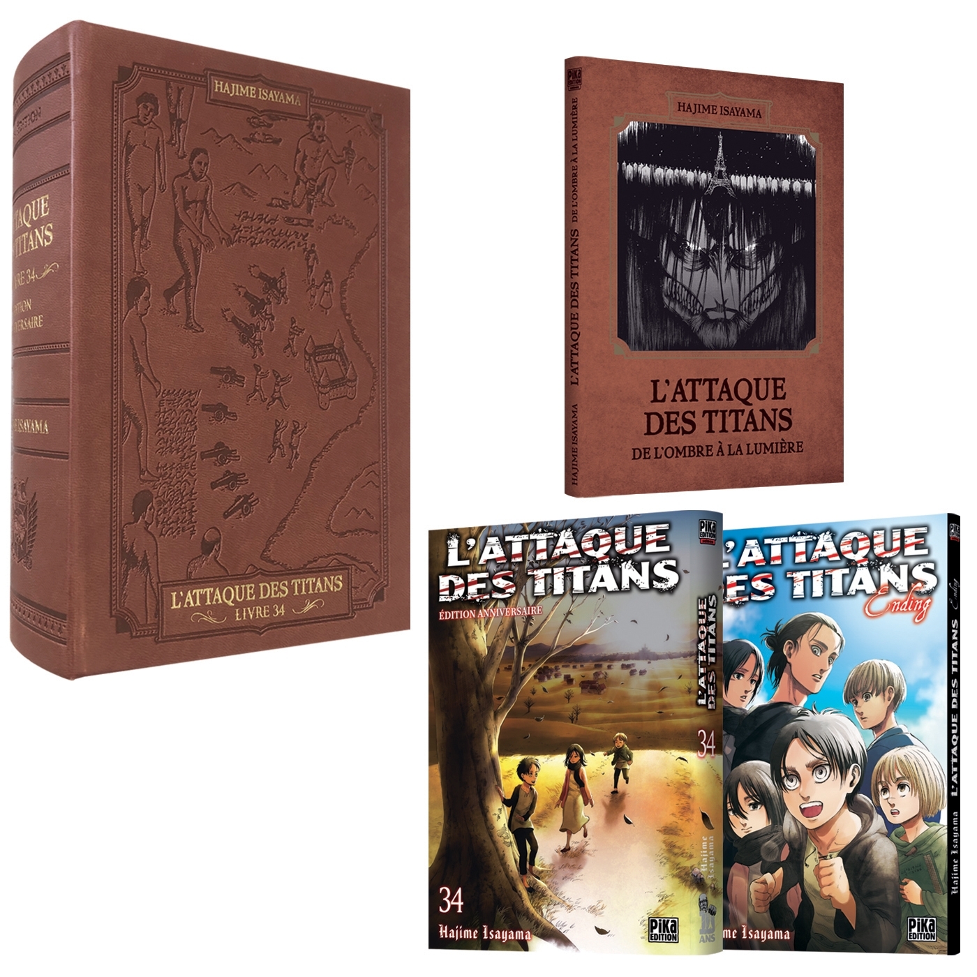 L´ATTAQUE DES TITANS T34 EDITION ANNIVERSAIRE
