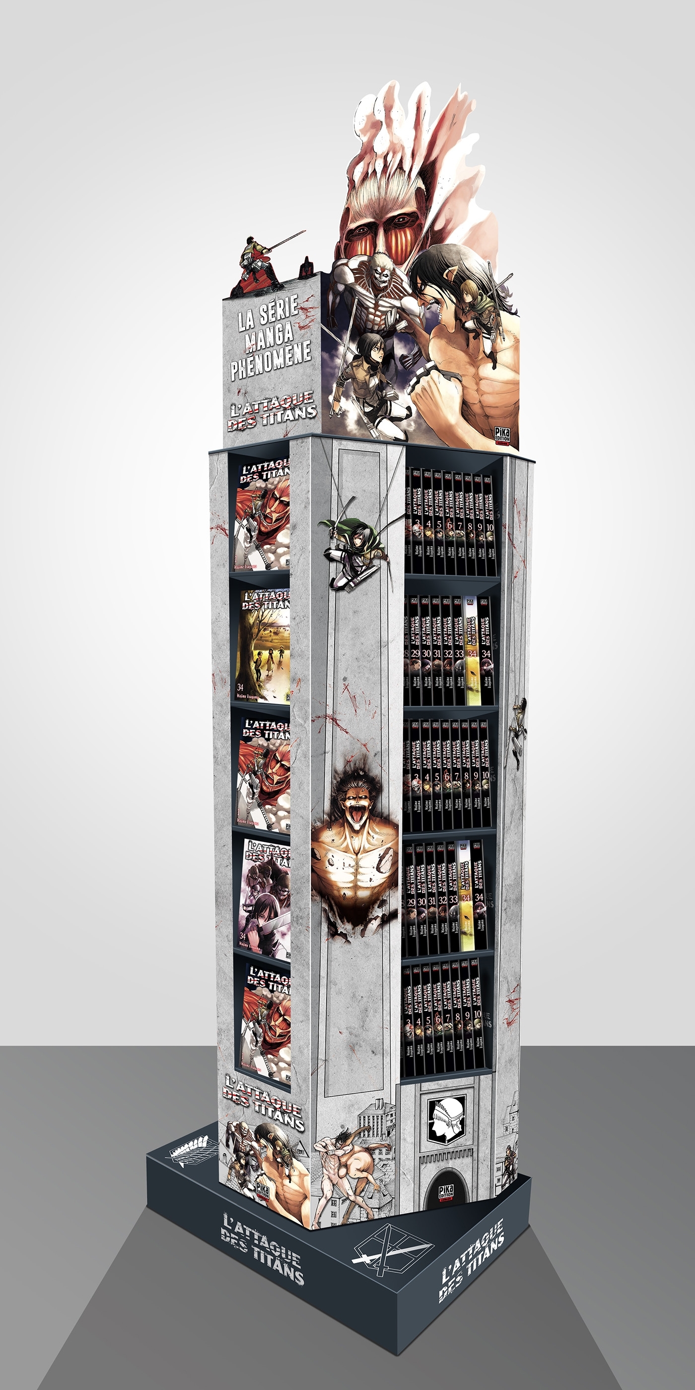 L´ATTAQUE DES TITANS BOX INTEGRALE 2021 150EX