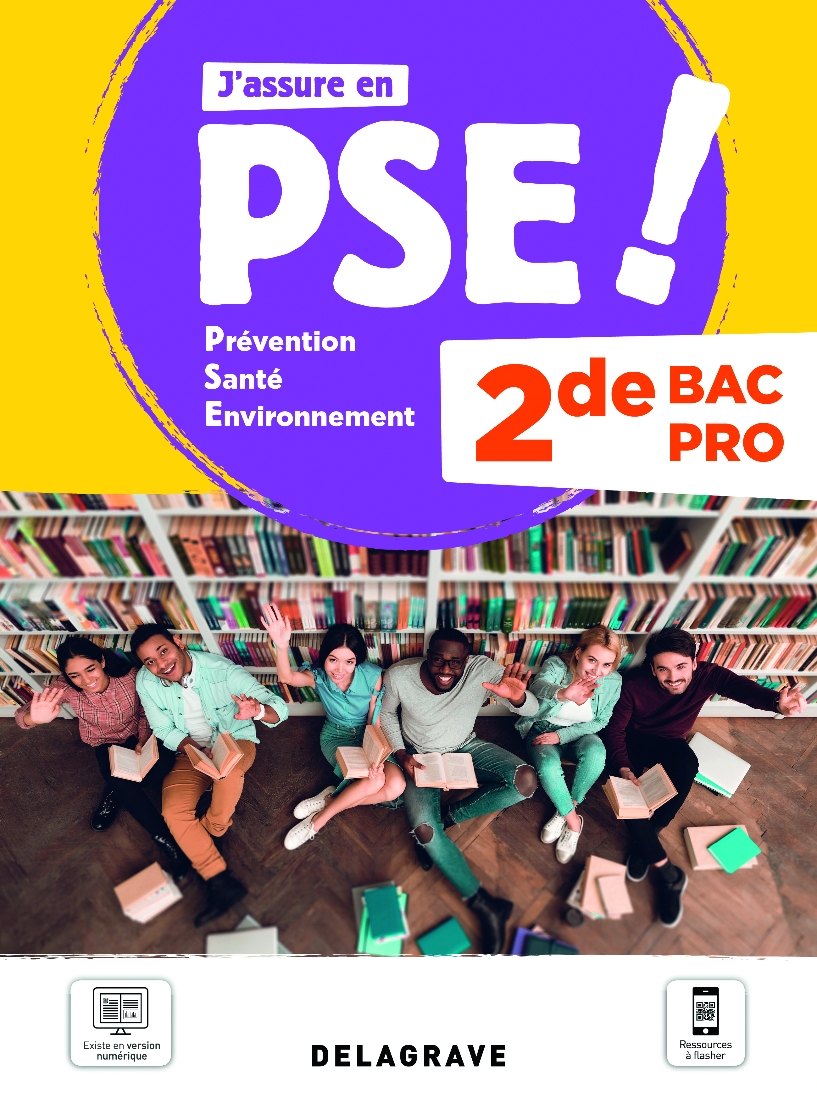 PREVENTION SANTE ENVIRONNEMENT (PSE) 2DE BAC PRO (2021) - POCHETTE ELEVE