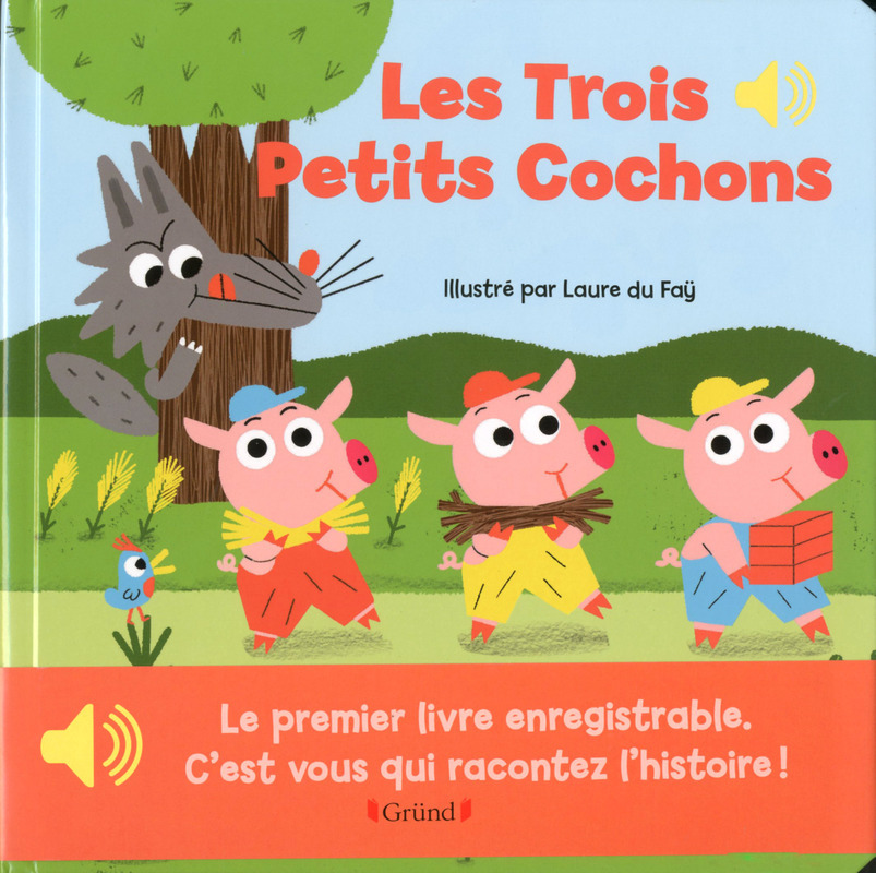 TROIS PETITS COCHONS - LIVRE ENREGISTRABLE