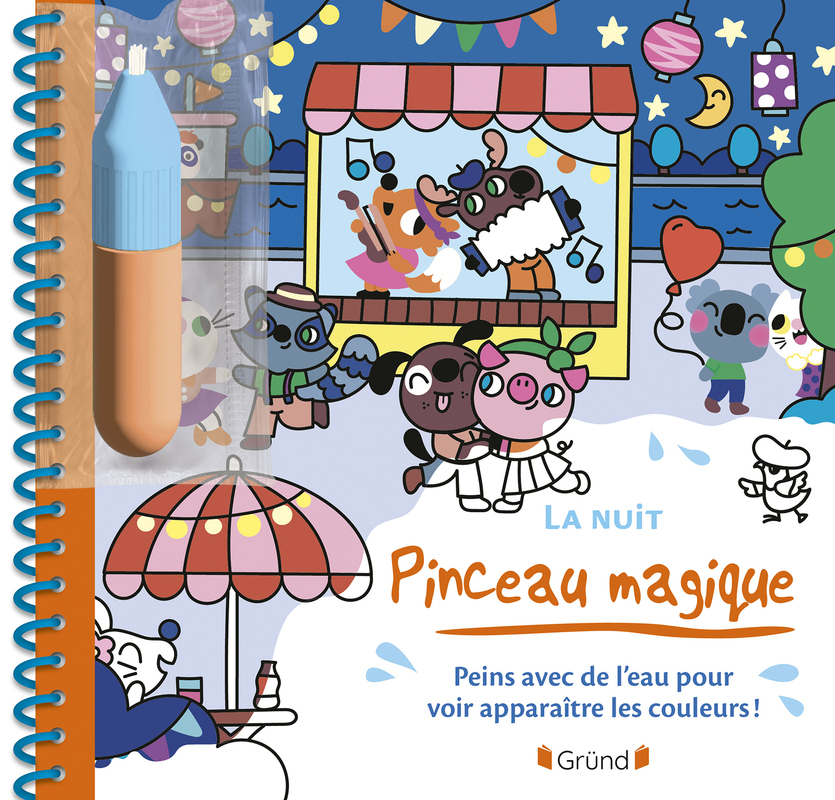 PINCEAU MAGIQUE LA NUIT