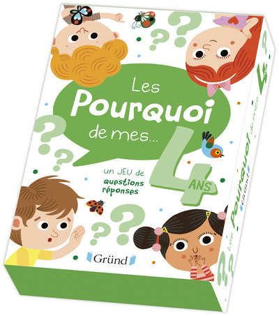 POURQUOI DE MES 4 ANS - UN JEU DE QUESTIONS REPONSES