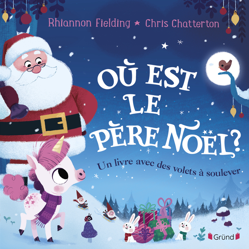 OU EST LE PERE NOEL ? - LIVRE AVEC VOLETS