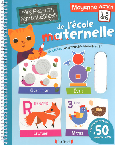 MES PREMIERS APPRENTISSAGES DE L´ECOLE MATERNELLE MOYENNE SECTION 4-5 ANS