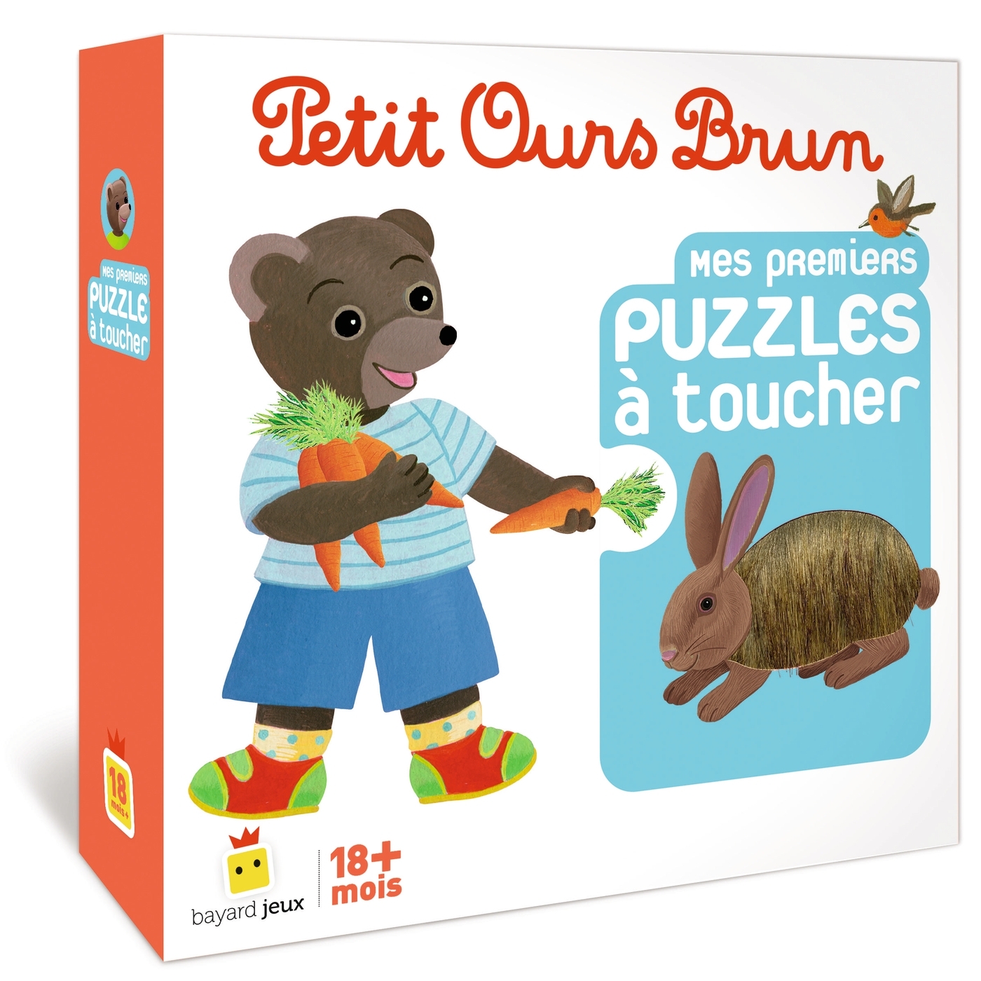 JEU PETIT OURS BRUN - MES PREMIERS PUZZLES A TOUCHER