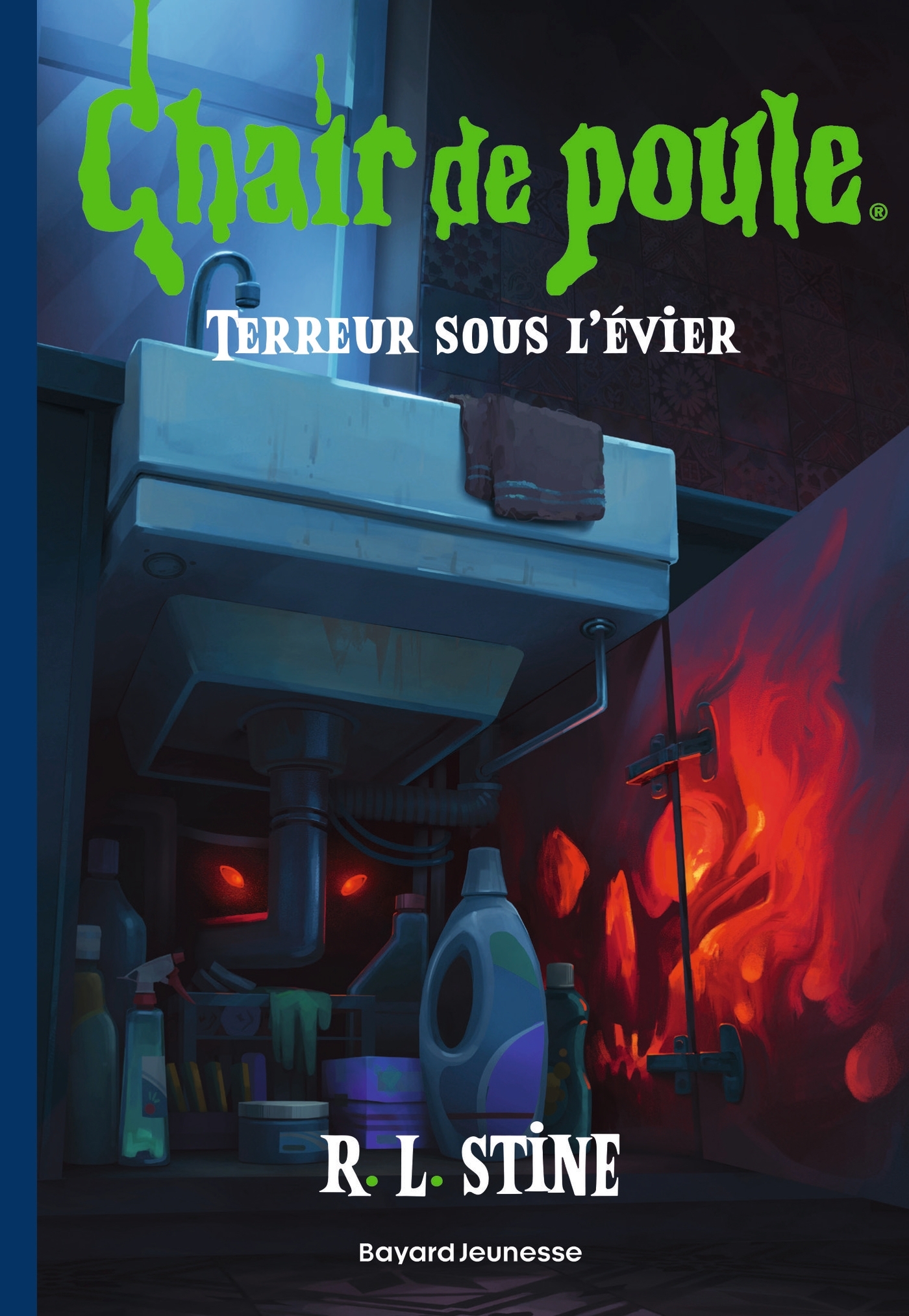 CHAIR DE POULE , TOME 12 - TERREUR SOUS L´EVIER