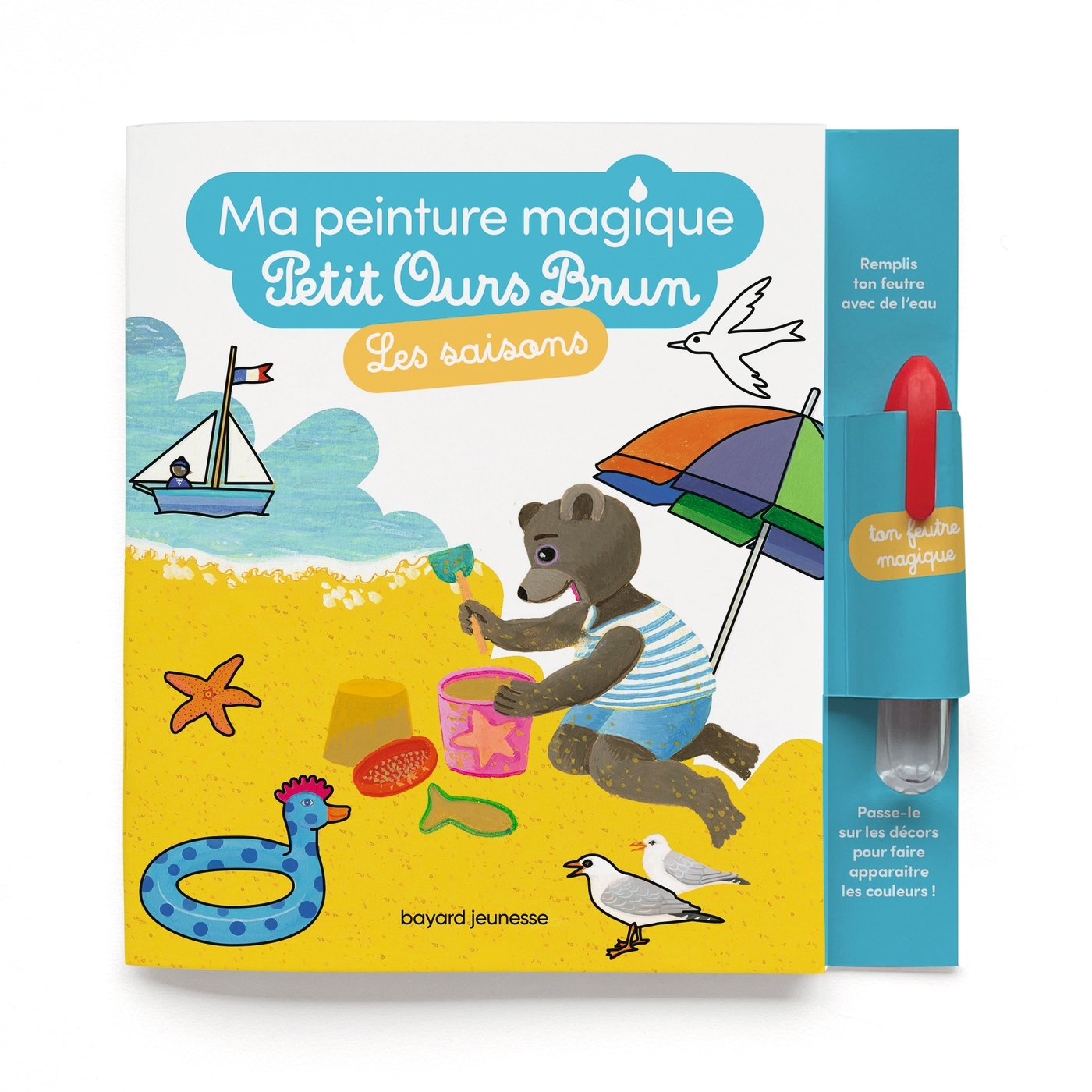 SAISONS - MA PEINTURE MAGIQUE PETIT OURS BRUN