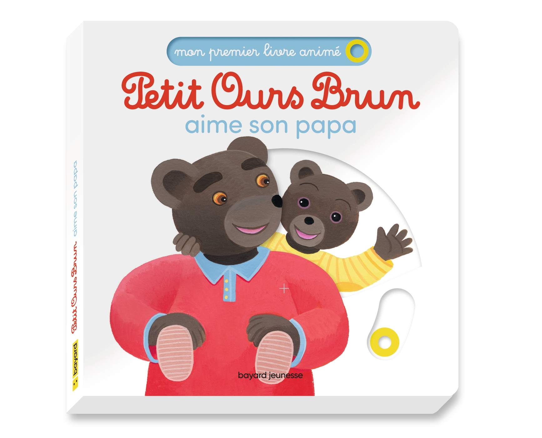 PETIT OURS BRUN AIME SON PAPA