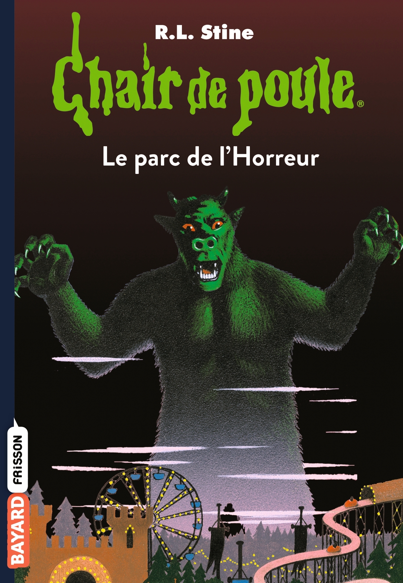 CHAIR DE POULE , TOME 25 - LE PARC DE L´HORREUR - NE 2023