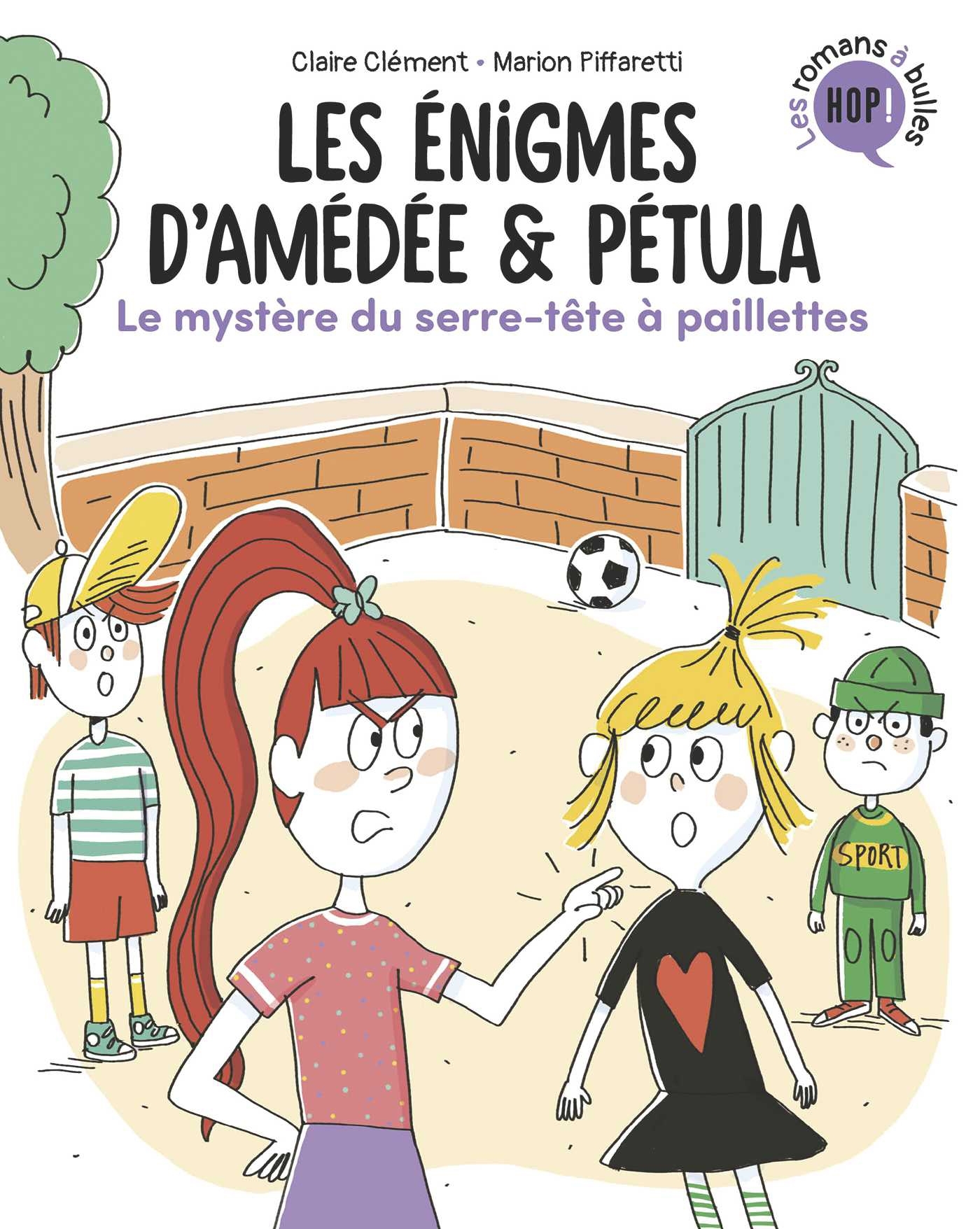 ENIGMES D´AMEDEE ET PETULA, TOME 03 - LE MYSTERE DU SERRE-TETE A PAILLETTES