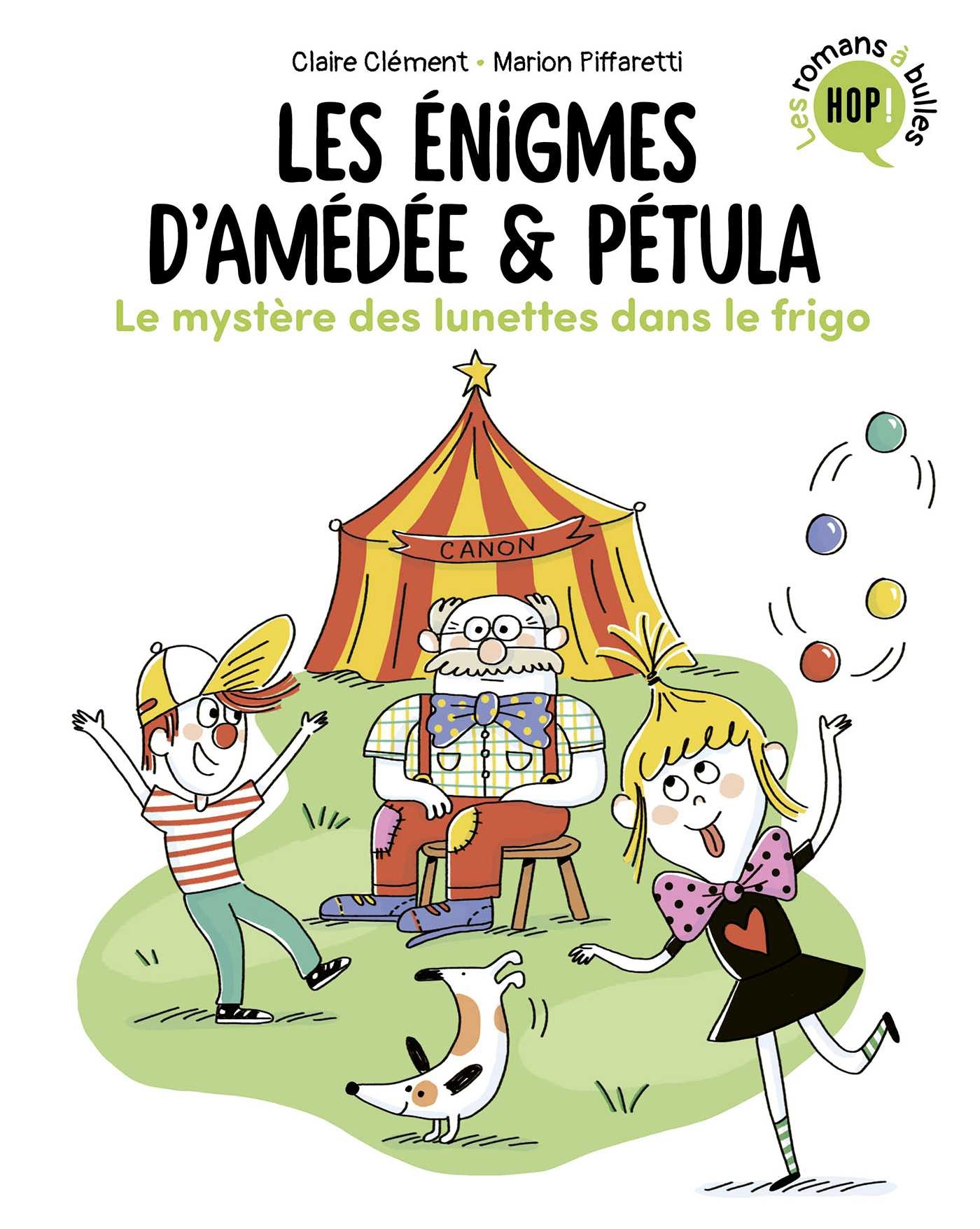 ENIGMES D´AMEDEE ET PETULA, TOME 02 - LE MYSTERE DES LUNETTES DANS LE FRIGO