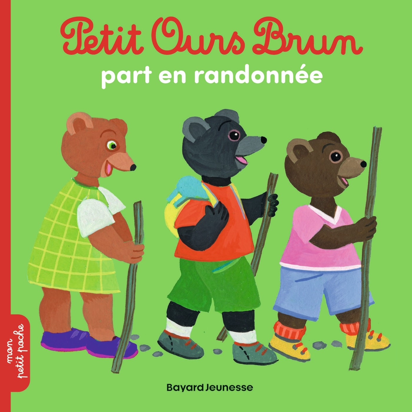 PETIT OURS BRUN PART EN RANDONNEE