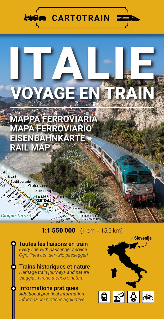 ITALIE - VOYAGE EN TRAIN