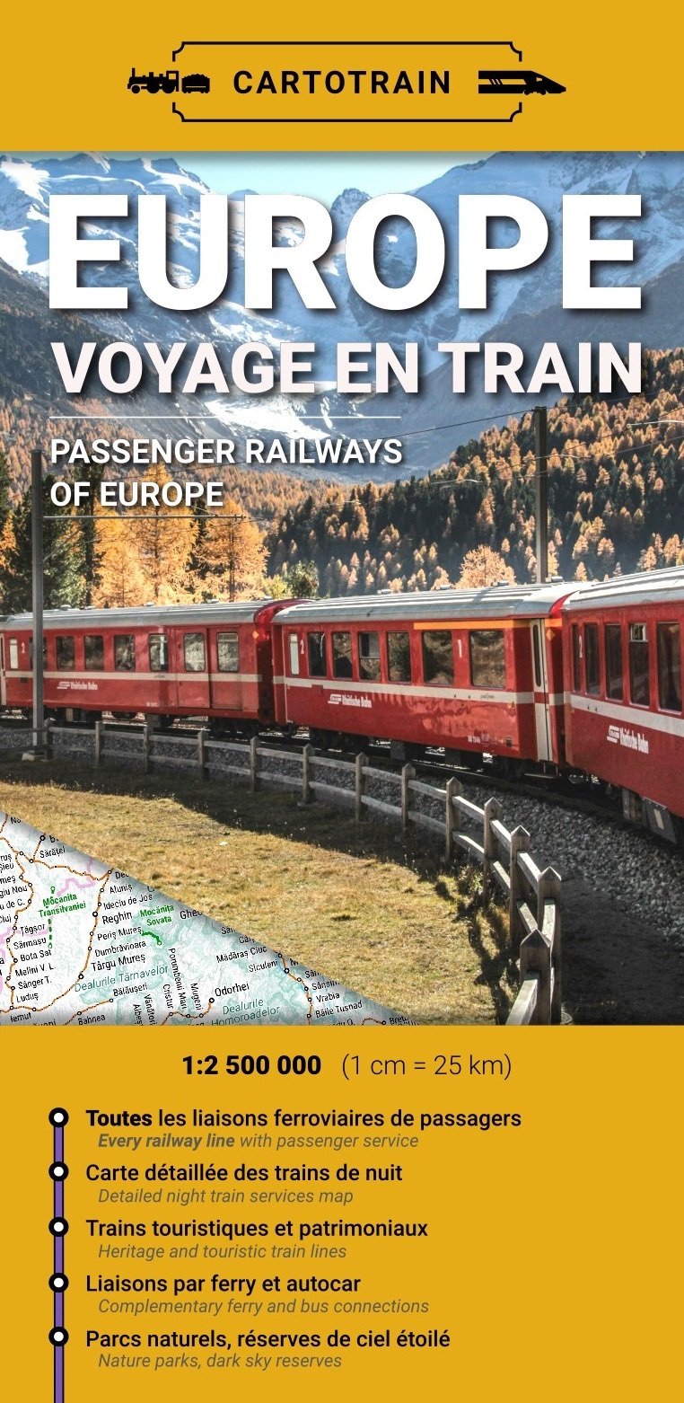 EUROPE - VOYAGE EN TRAIN