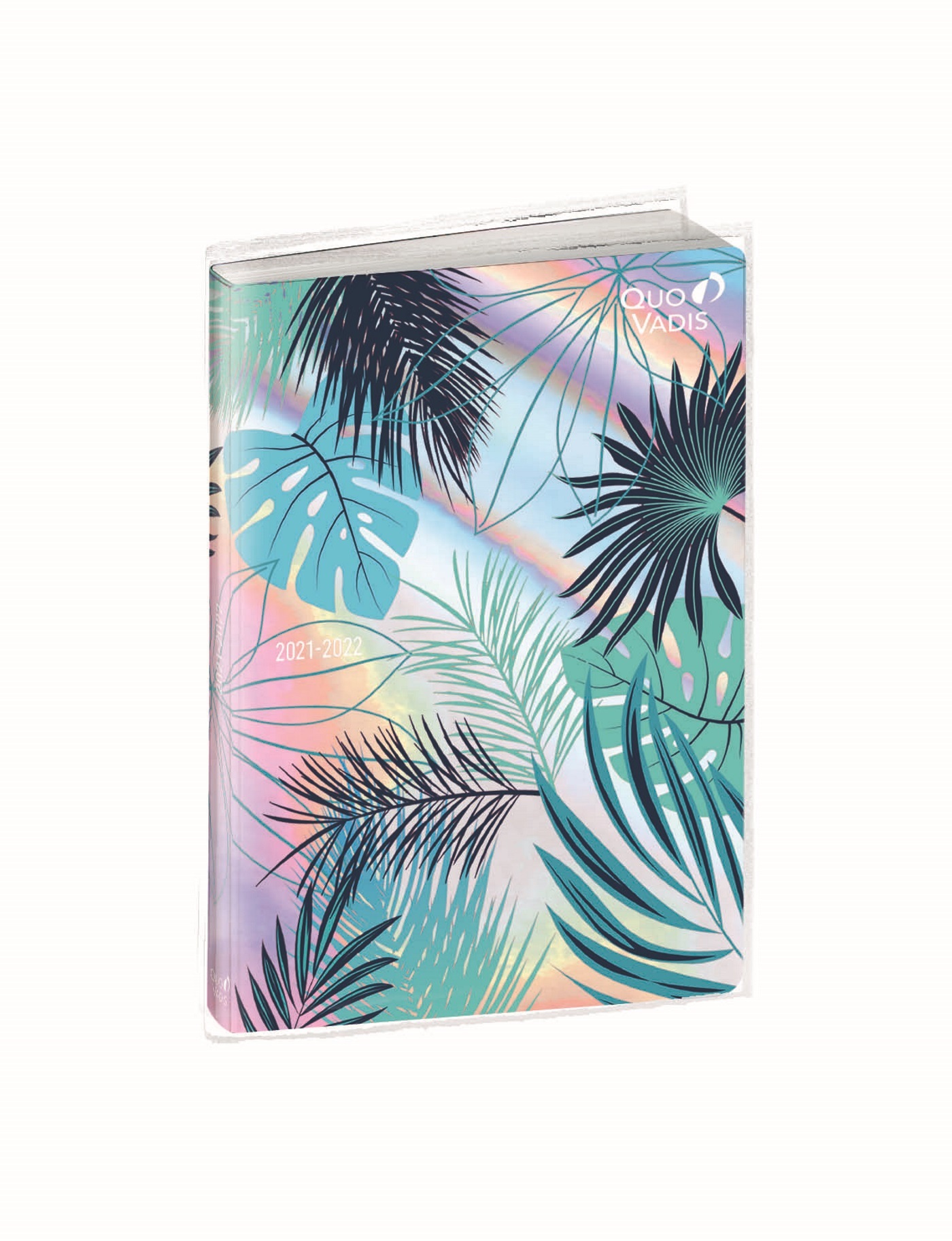 EUROTEXTAGENDA 2022 RC JUNGLE FEUILLES BLEUE 12X17 1281840Q
